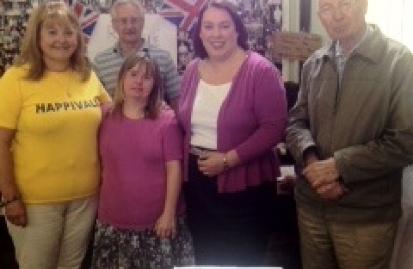 Jessica Lee MP at the Happivale Social Centre