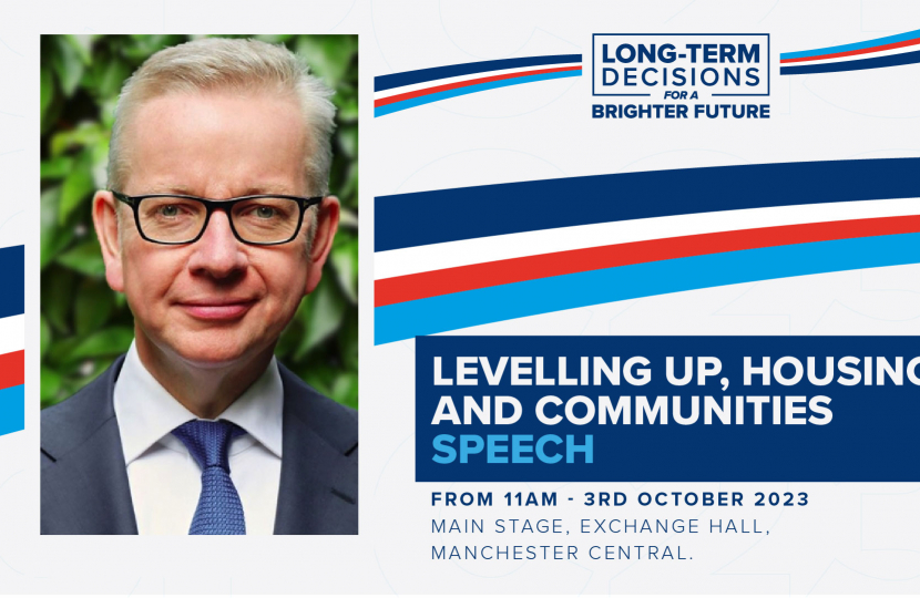 CPC23 Address from Michael Gove