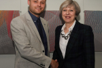 Ben Bradley and Theresa May