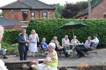 The Rt Hon John Hayes MP addressing Conservative Party Members in Ilkeston